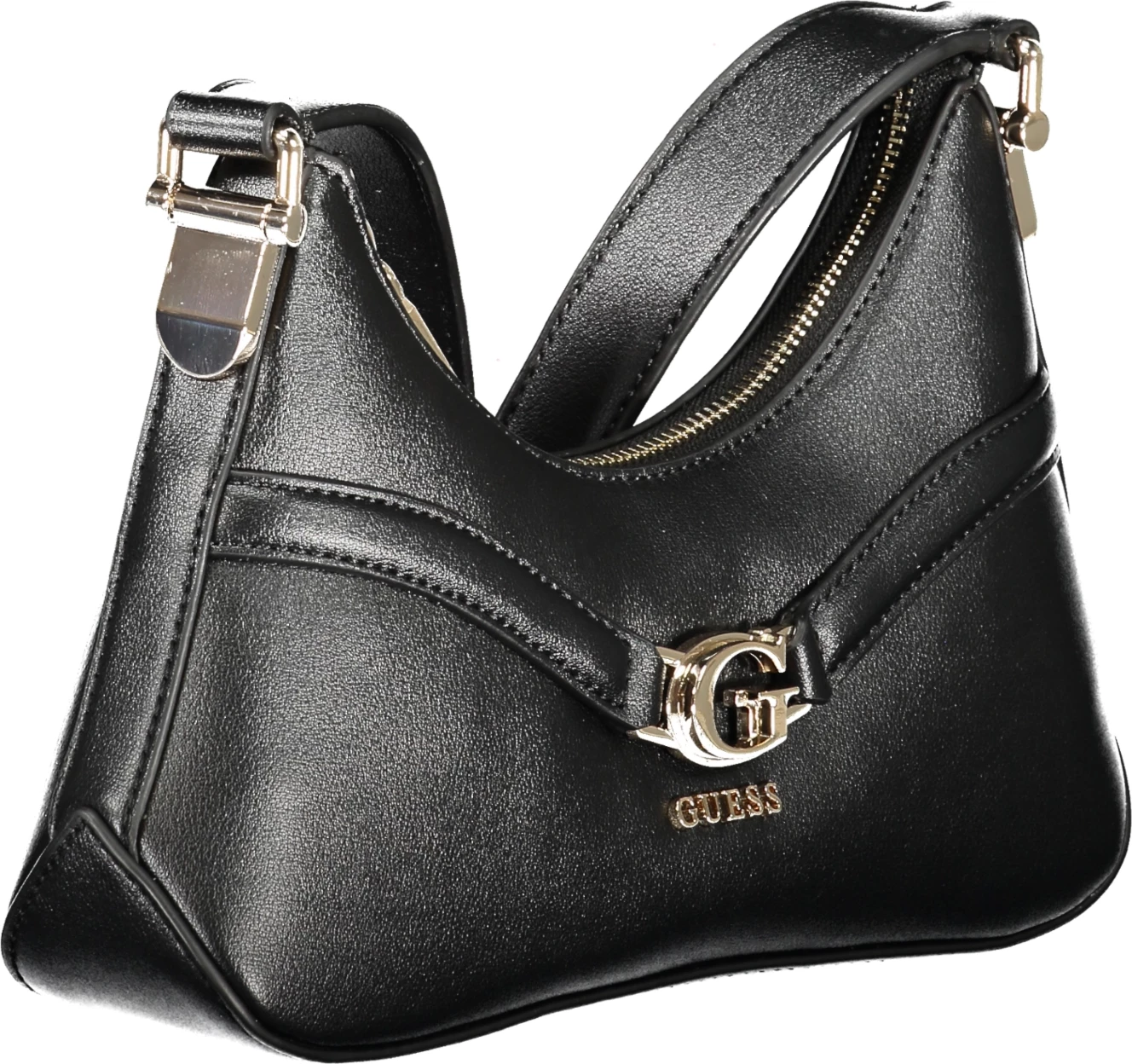 Çantë për femra GUESS JEANS DEA MINI, e zezë