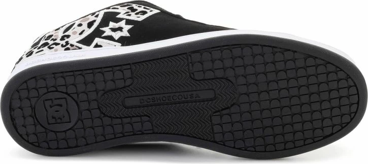 Atlete skate DC Shoes Court Graffik, të zeza [Madhësia: 36]