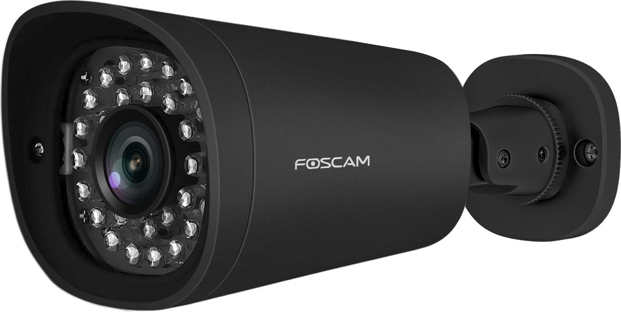 Kamerë sigurie IP Foscam G4EP-B, bullet, 2560 x 1440, për jashtë, e zezë