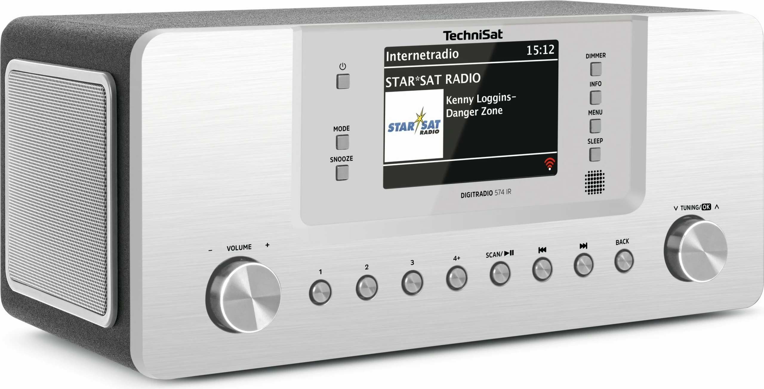 Radio interneti TechniSat DigitRadio 574 IR, argjend