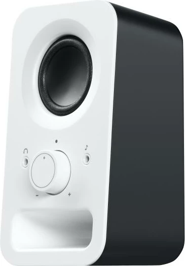 Altoparlantë Logitech Z150 980-000815, 200 x 165 x 90 mm, të bardha, set 2 copë