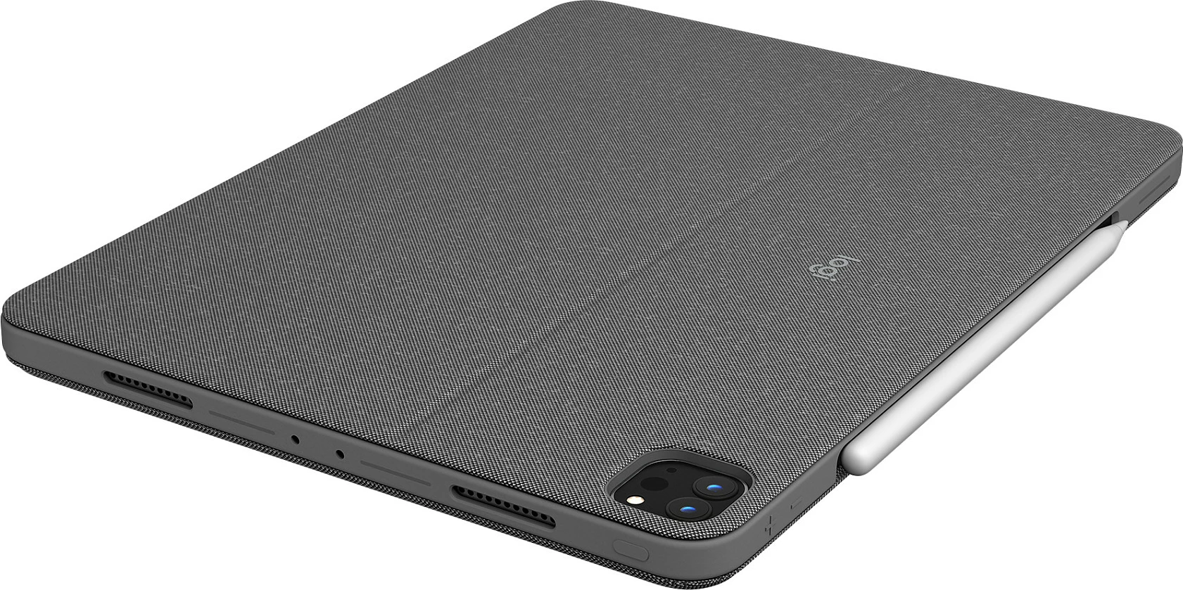 Mbështjellës me tastierë Logitech Combo Touch për iPad Pro 12.9, QWERTZ, Oxford Grey