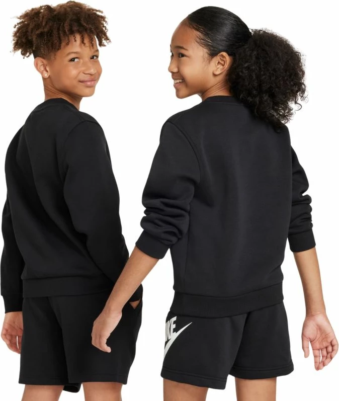 Duks për fëmijë Nike Sportswear Club Fleece FD3006 010, i zi [Madhësia: XL]