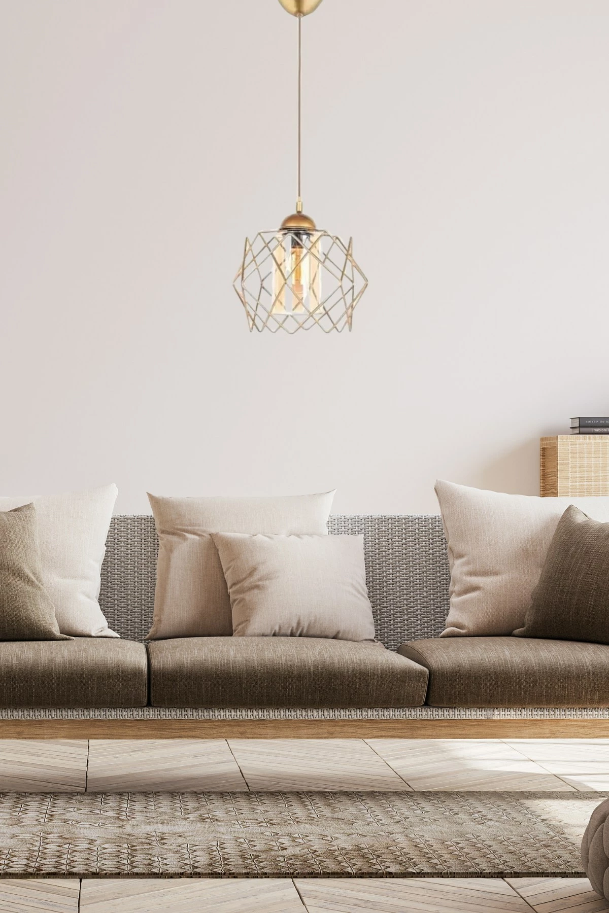 Llambë tavani Opviq, ngjyrë antike, LB035