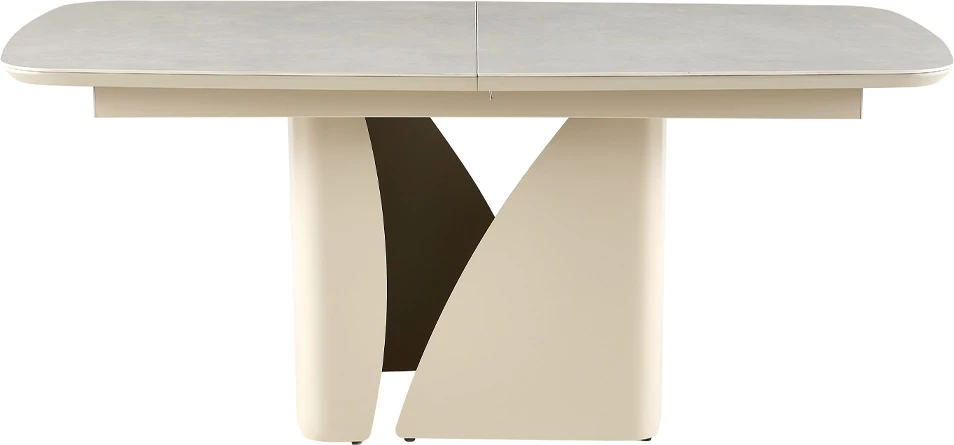 Tavolinë zgjatëse Celeste, ngjyrë bezhë-latte, 180x90x76cm