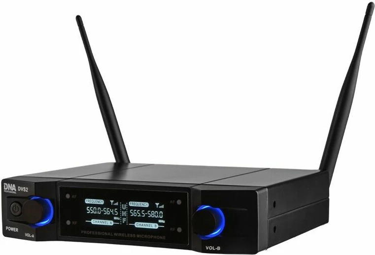 Mikrofon pa tela DNA PROFESSIONAL DVS2, 2 copë me bazë