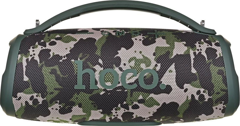 Altoparlant portativ HOCO HA4, Bluetooth/ FM/ TF/ USB/ AUX, 2 x 20W, kamuflazh jeshil