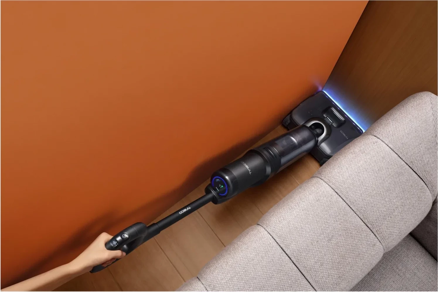 Pastrues dyshemeje Tineco Floor One S7 Stretch Steam Plus, me avull, i zi