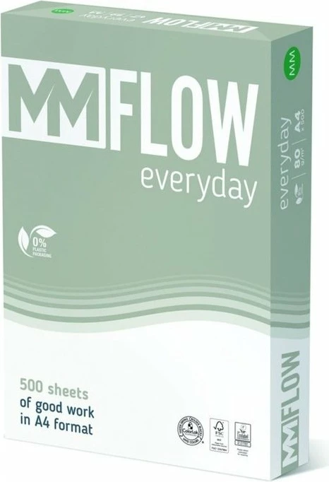 Letër kopjimi MMFlow Everyday A4 80 g/m² 500 fletë, e bardhë