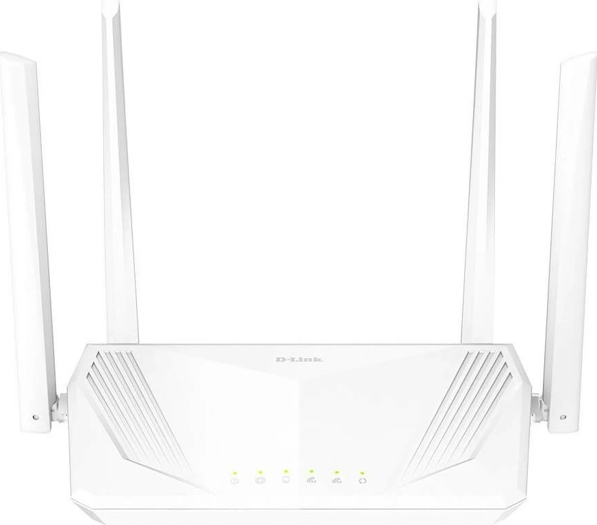 Ruter D-Link S15 AX1500, Wi‑Fi 6, 3x LAN Gigabit, 1x WAN, i bardhë