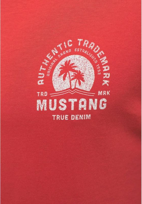 Maicë Mustang për meshkuj, ngjyrë koral [Madhësia: XL]