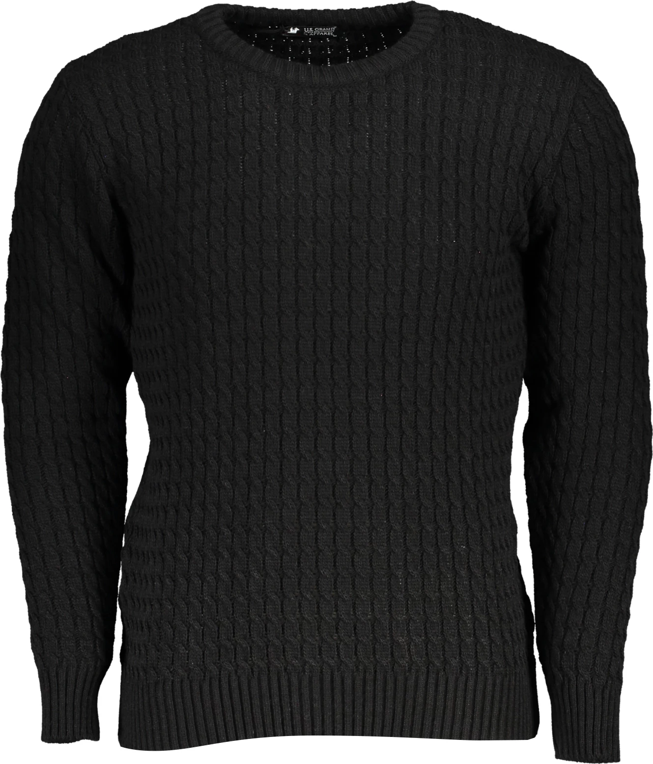 Xhemper U.S. GRAND POLO për meshkuj, të zi