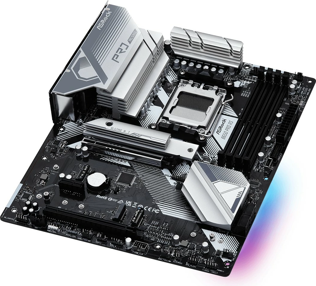 Pllakë amë ASRock B650 Pro RS, Socket AM5, DDR5, 128 GB