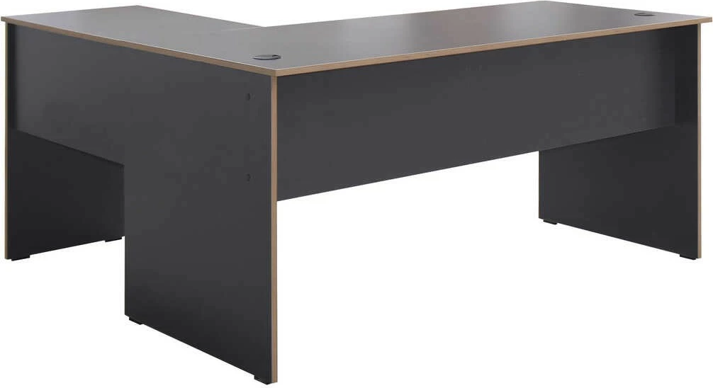 Tavolinë pune Hanah Home, Rms-320-Ax-1, anthracite dhe lis, 160x75x144cm