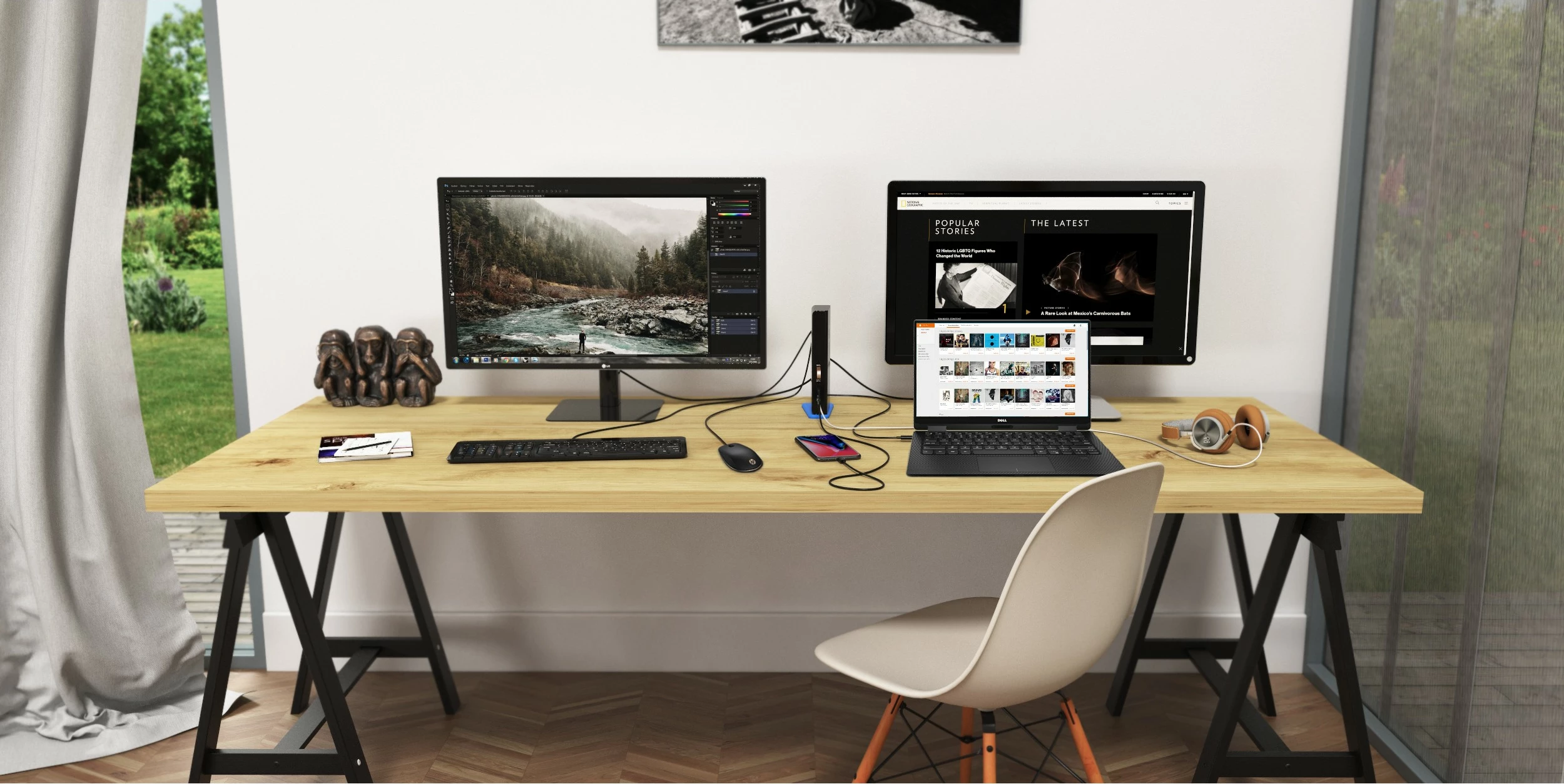 Docking station i-tec USB 3.0/USB-C Dual HDMI, Wired, USB 3.2 Gen 1, E zezë