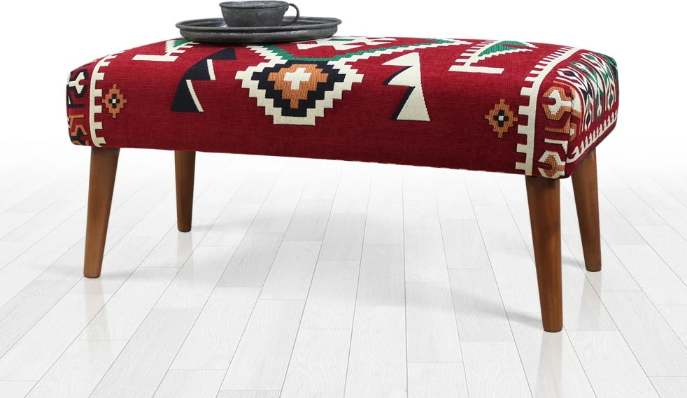 Puf Atelier del Sofa, Vezir, shumëngjyrësh, i kuq