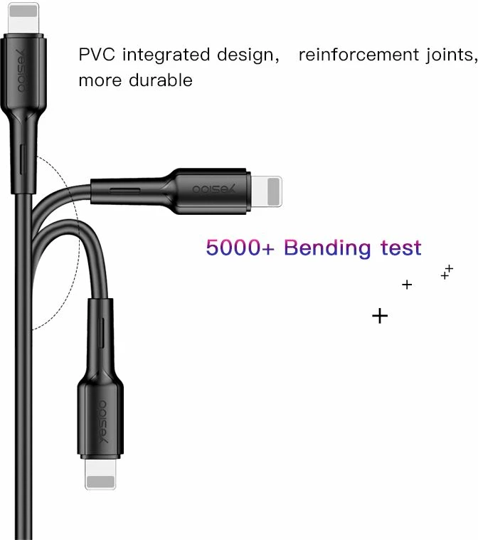 Kabllo 3ne1 Iphone, Micro, Type-c 1m 2.4a