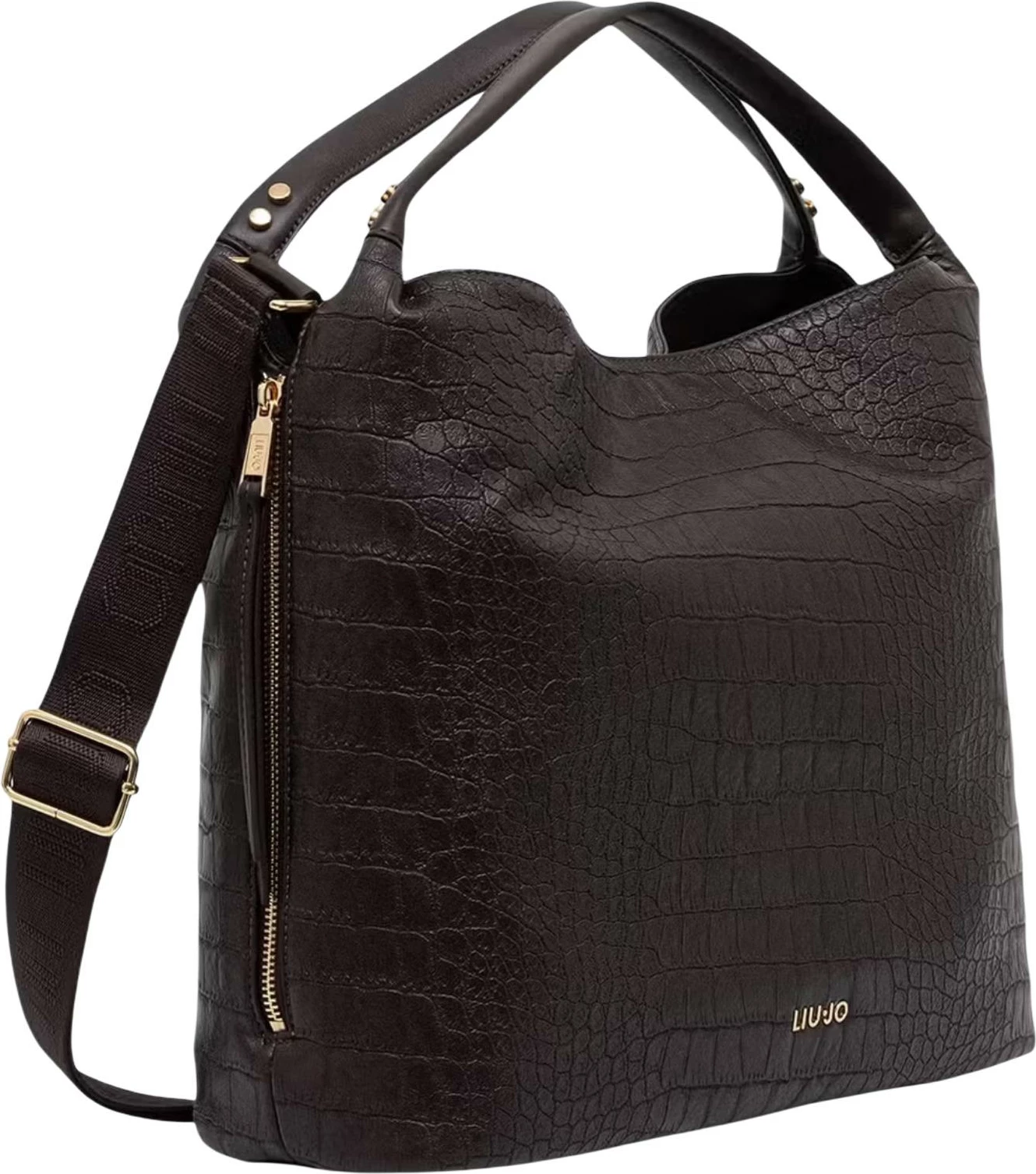 Çantë krahu Liu Jo AF6057 ES042, kafe e errët