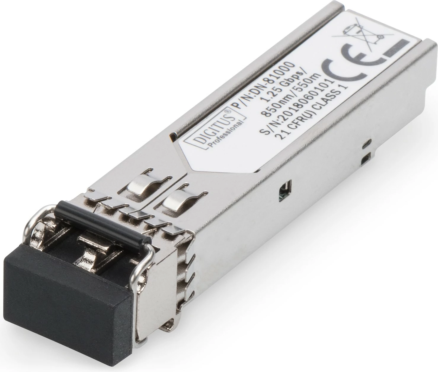SFP modul Digitus mini GBIC, 1.25 Gbps, fiber optik, LC, 500m