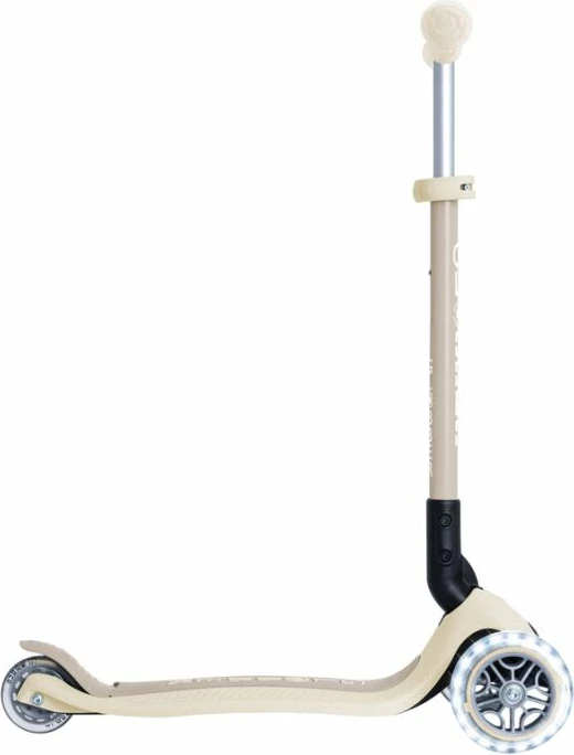 Trotinetë për fëmijë Globber PRIMO FOLDABLE LIGHTS ECOLOGIC, Coconut