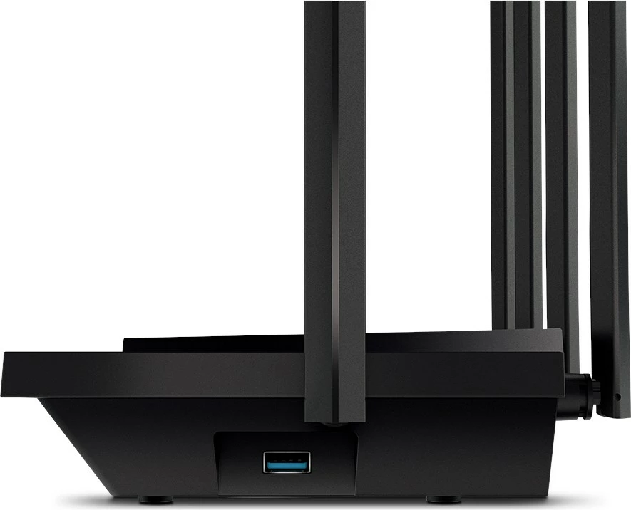 Ruter Wireless TP-Link Archer AX72, Gigabit Ethernet, Dual-band (2.4 GHz / 5 GHz), Ngjyrë e Zezë