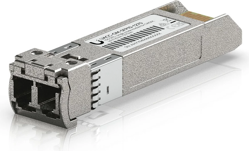 Modul optik SFP+ Ubiquiti UACC-OM-SFP10-1270, 10G/1G, Single-Mode, 1270nm, metalike