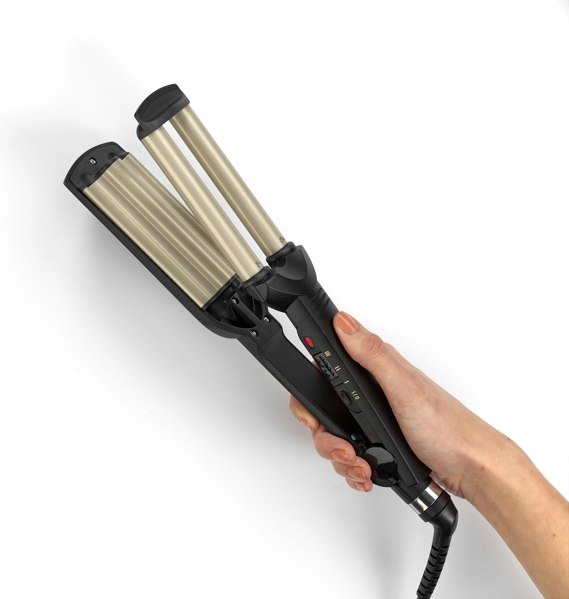 Aparat për onde flokësh BaByliss C260E Easy Waves, i zi