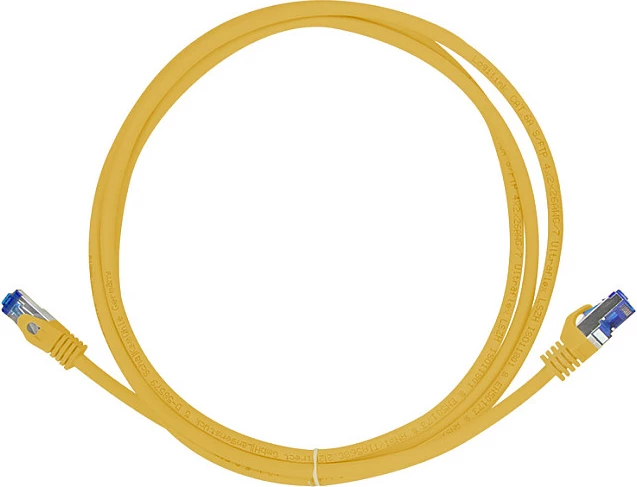 Kabl rrjeti LogiLink Patch Cat6A S/FTP Ultraflex 1.5m, i verdhë
