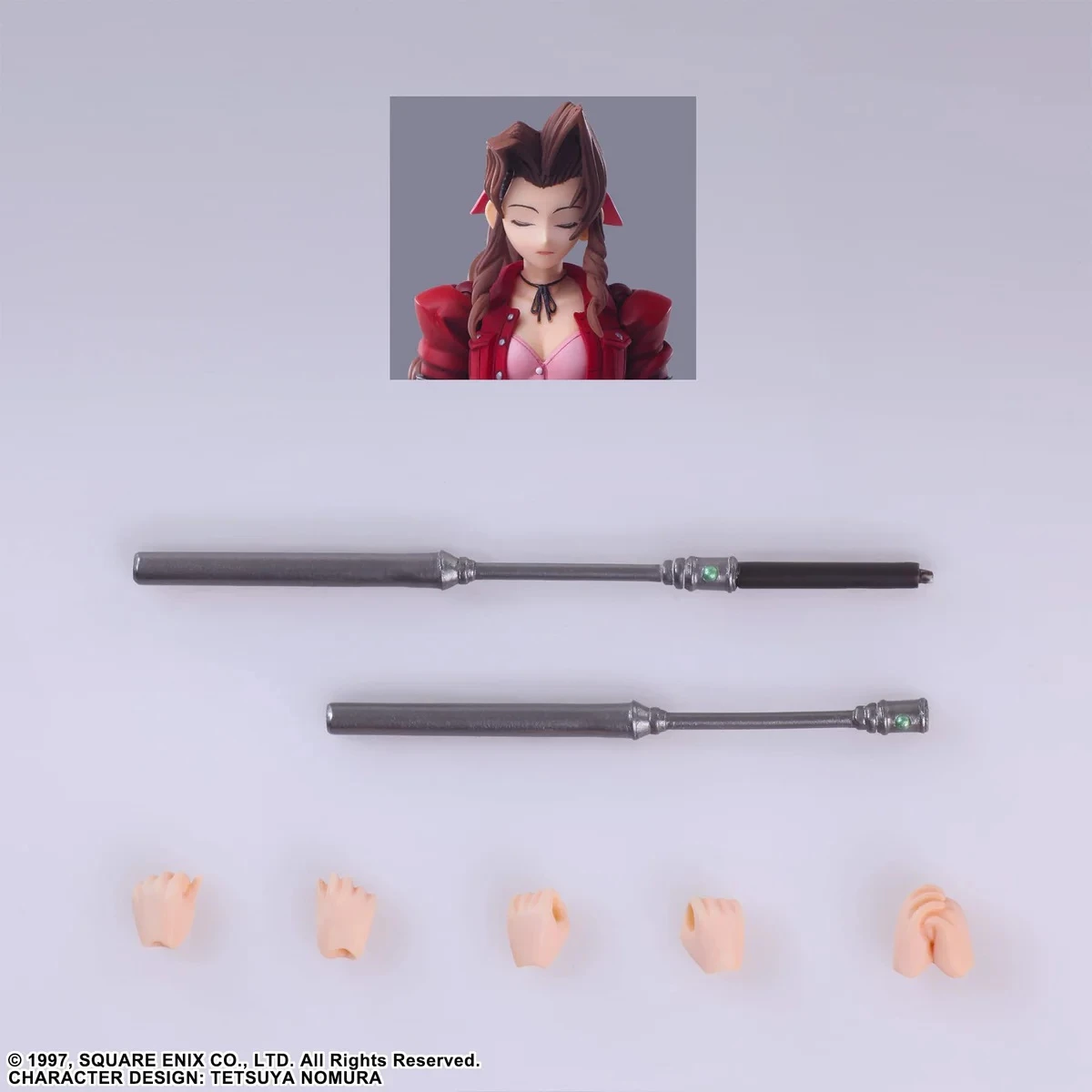 Figurinë aksioni Square Enix Bring Arts Aerith Gainsborough 14 cm PVC, rozë/kuqe