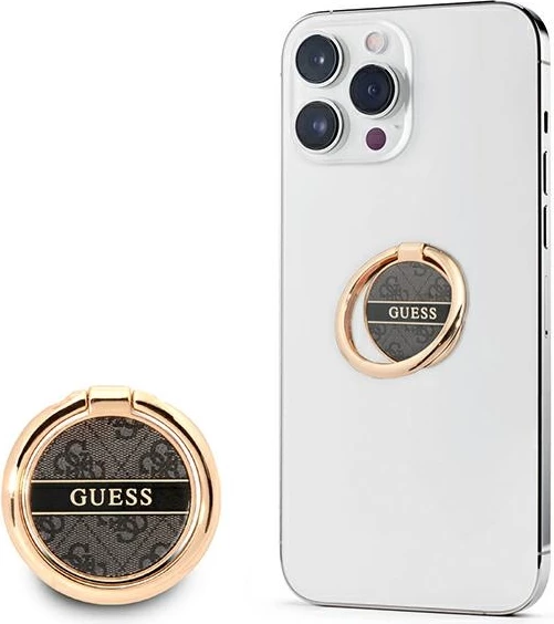 Mbështjellës unazë Guess GURSHG4SK 4G, e zezë