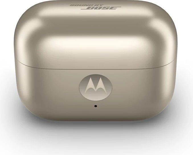 Kufje Motorola moto buds loop, wireless, Bluetooth, me kapëse për vesh, Bezhe