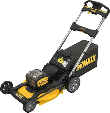 Kositëse bari DeWALT DCMWP134N-XJ, 2x18V XR, 53cm, 67L, e verdhë/zezë