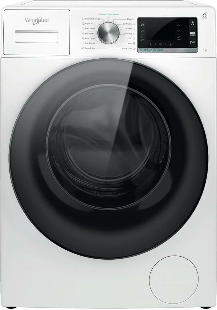 Makinë larëse Whirlpool W6X W845WB EE 8kg 1400rpm klasa B, e bardhë
