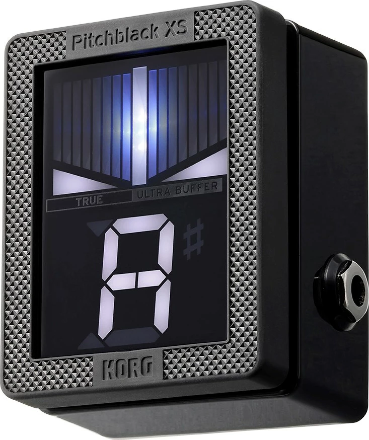Tuner pedale Korg Pitchblack XS, Kromatik, E zezë