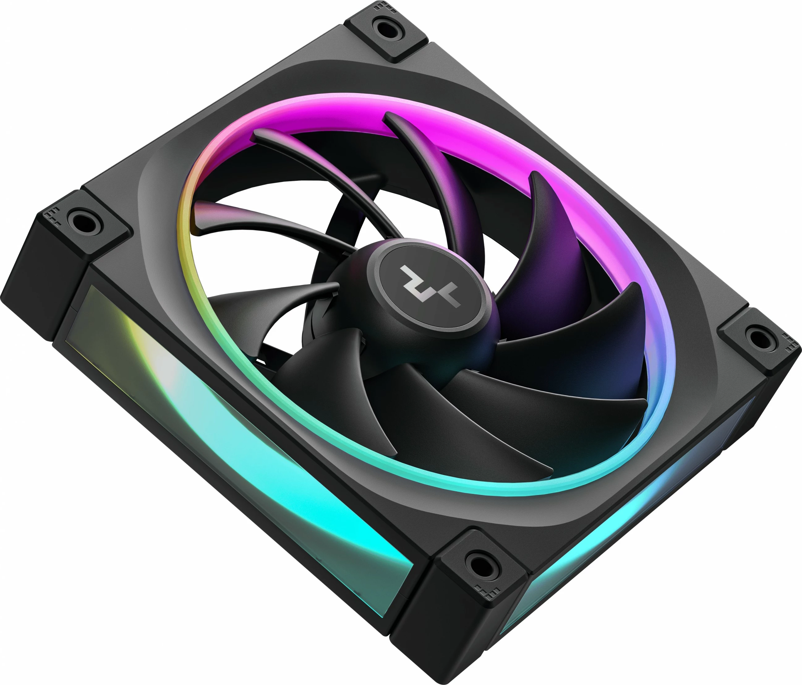 Ventilator kase Deepcool FL12-3 in 1, 12 cm, LED, i zi