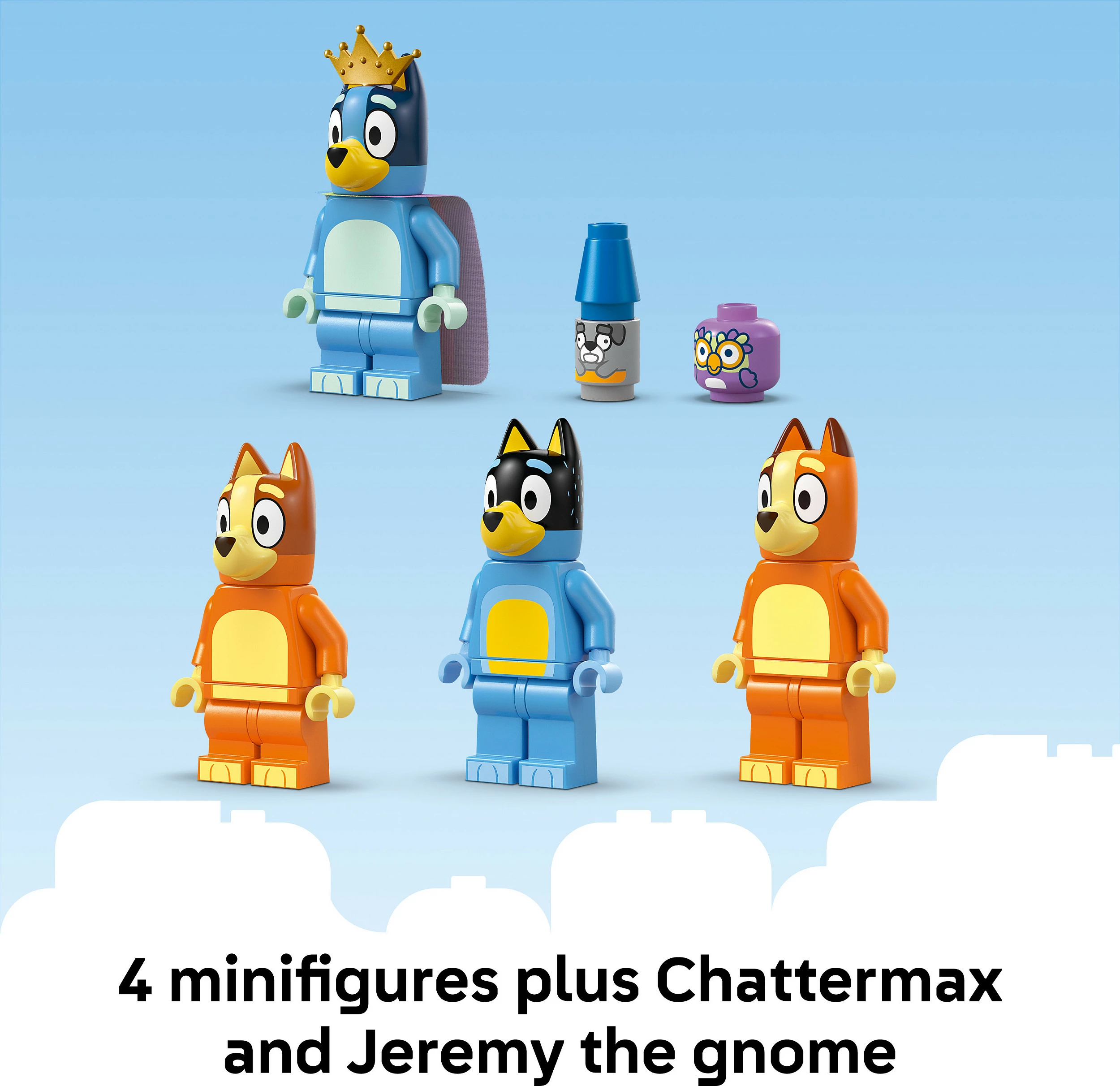Set ndërtimi LEGO Bluey 11203 Bluey’s Family House, 382 copë, 4+, multikolor