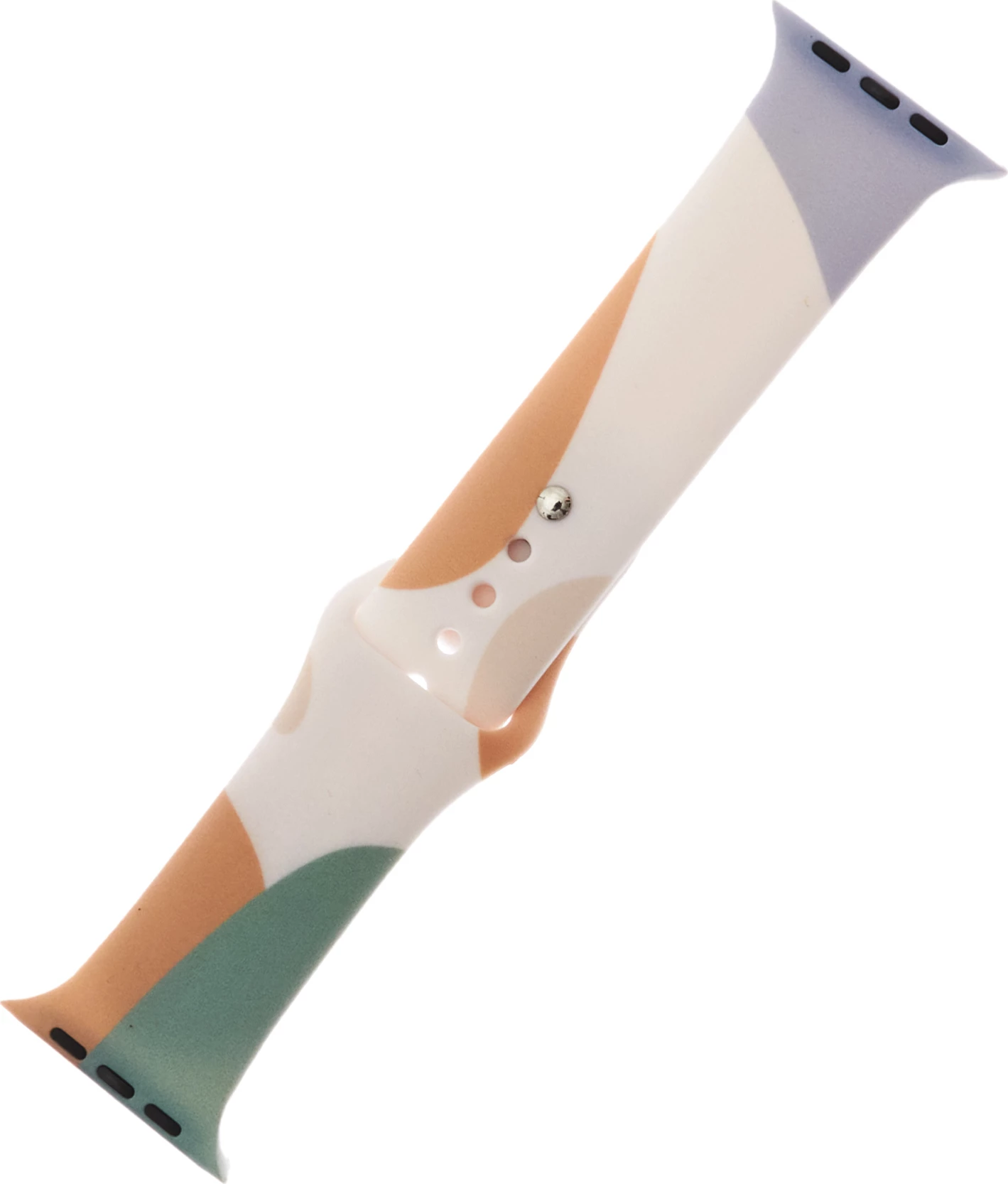 Rrip silikoni për Apple Watch Hurtel Moro Band, model Pattern 5, 42/44/45/49mm, shumëngjyrësh