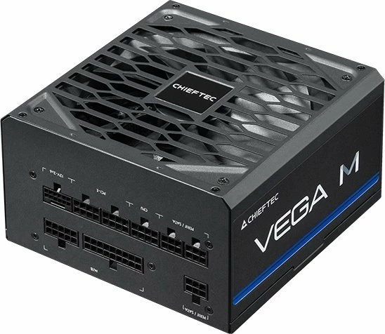 Furnizues rryme Chieftec Vega M PPG-850-C 850W ATX 3.1, 80 Plus Gold, full modular, PCIe 5.0 16-pin, i zi