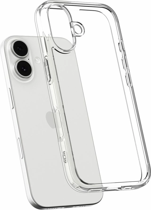 Mbështjellës Spigen Ultra Hybrid për iPhone 17, Transparent