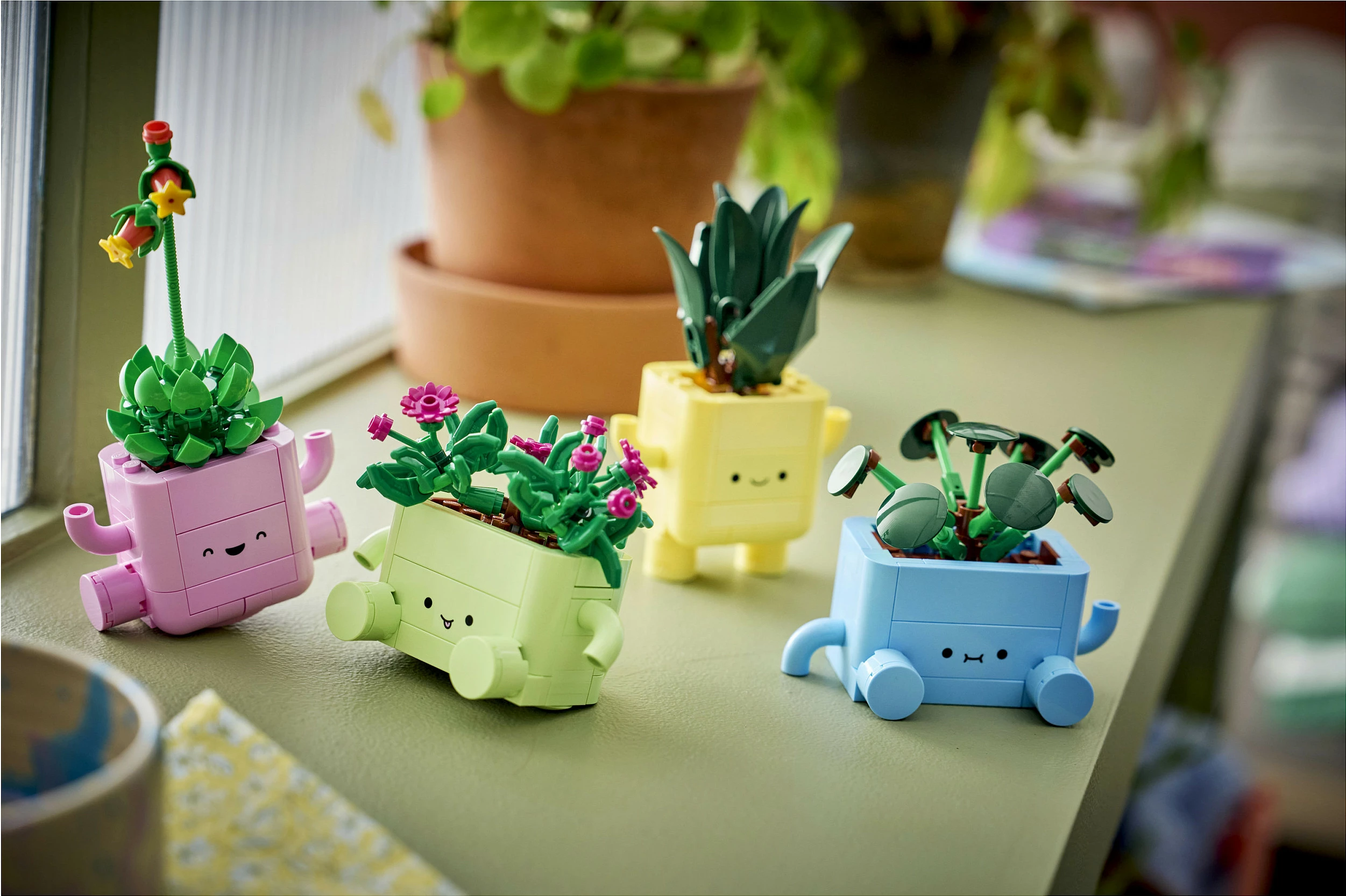 Set LEGO Botanicals Rocking Plants 11506, 253 copë, multikolor