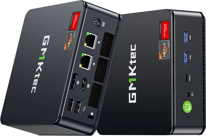 Mini kompjuter, GMKtec, M5 Ultra, AMD Ryzen 7 7730U, 32GB RAM Memorje, 1TB SSD, Windows 11 Pro