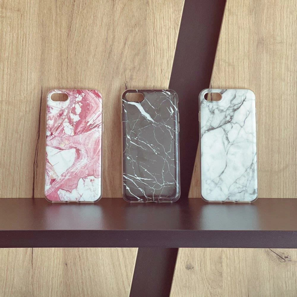 Mbështjellës Wozinsky Marble për Xiaomi Mi 10T / Mi 10T Pro, TPU, Bardhë