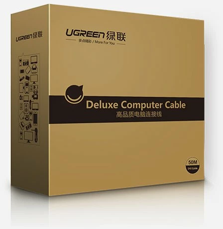 Kabllo HDMI Ugreen HD104 10110, 10 m, 4K, E zezë