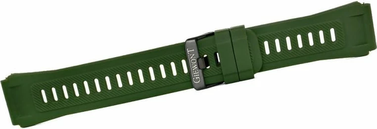 Rrip silikoni për orë të mençur Giewont, i gjelbër