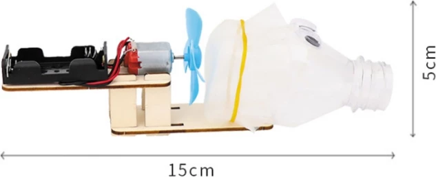 Set edukativ për fëmijë DIY - Mini fshesë elektrike
