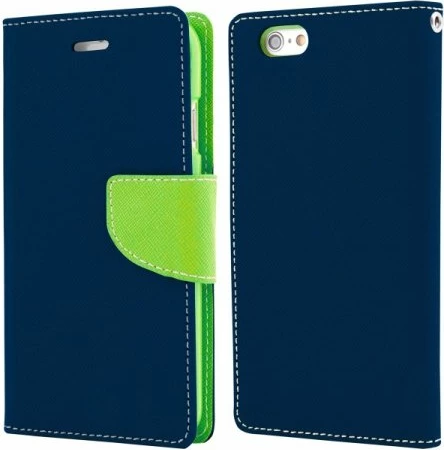 Mbështjellës flip HAVANA Fancy Diary 3626 për Microsoft 550, blu-jeshile