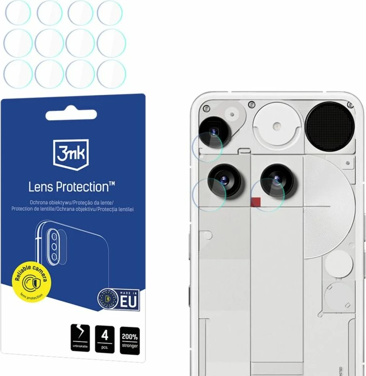 Mbrojtës xhami për kamerë 3mk Protection Lens Protection Hybrid për Nothing Phone (3)