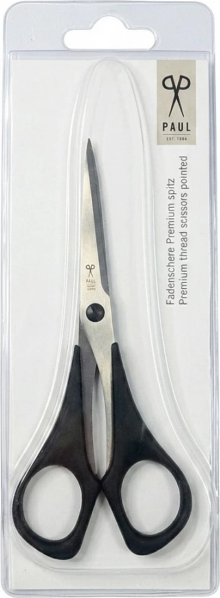 Gërshërë për fije Scherenmanufaktur Paul 905 Premium, 14 cm, të zeza