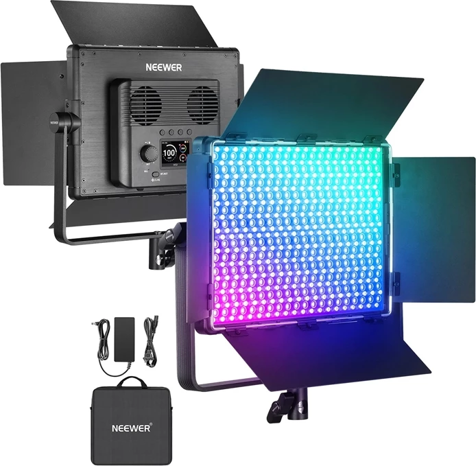 Dritë video LED Neewer RGB1200, RGB, intensitet i rregullueshëm