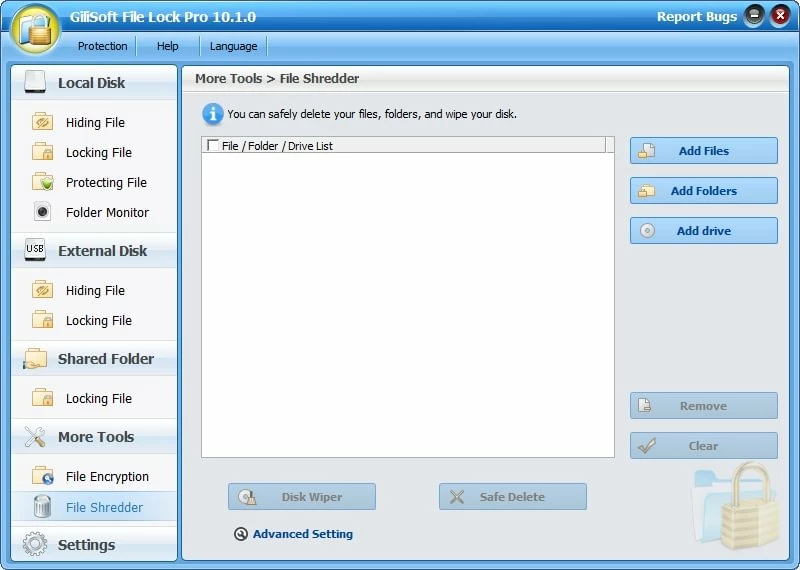 Gilisoft File Lock Pro EN/FR/IT/CS/JA/PT/ZH Global